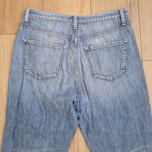 Flying Monkey High Rise Straight Cropped Mom Jeans Women Sz 28 B2789 - Picture 3 of 10